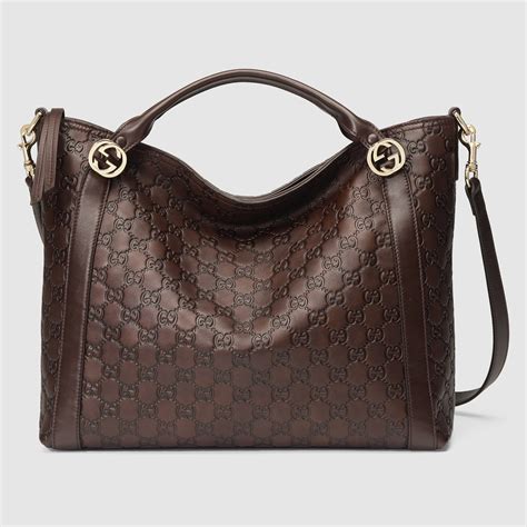 brown gucci handbags|More.